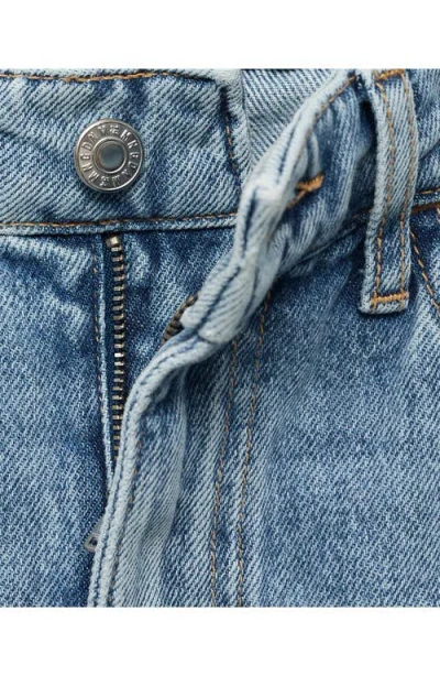 Mango Women's Matilda Medium-rise Straight-fit Jeans In Blue