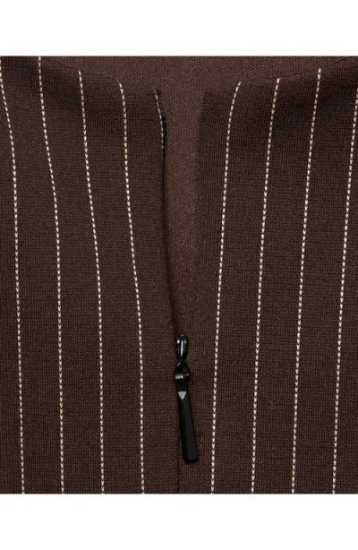 Mango Women's Fitted Zip-up Top In Multi