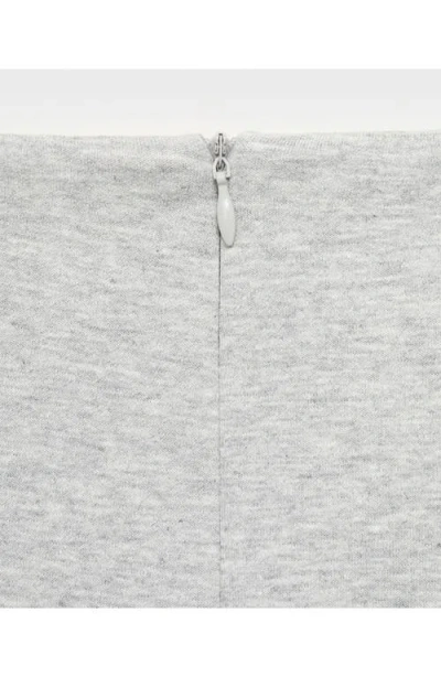 Mango Women's Cotton Crop Pants In Gray