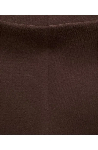 Mango Women's Straight-fit Cotton Pants In Brown