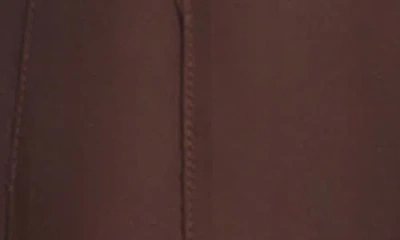 Mango Belt Shirt Dress Brown In Brown