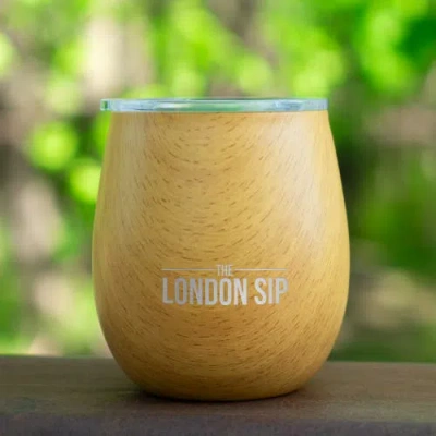 London Sip Yerba Mate Cup Set 8oz In Brown
