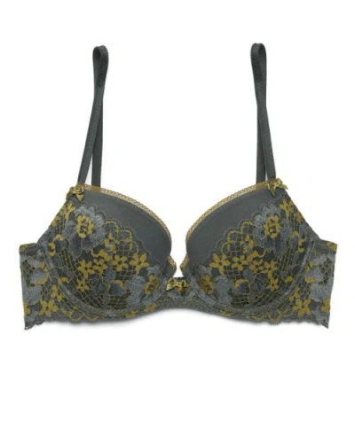 Adore Me Jana Push Up Demi Bra In Multi