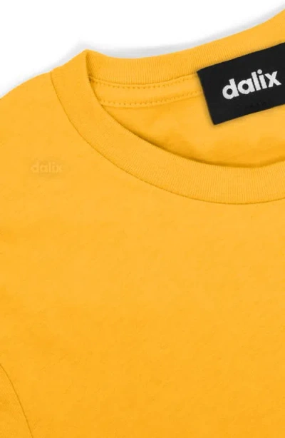 Dalix Womens Lil Butterfly Lightweight Jersey Tee In Gold