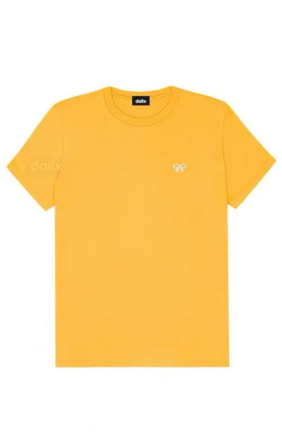 Dalix Womens Lil Butterfly Lightweight Jersey Tee In Gold