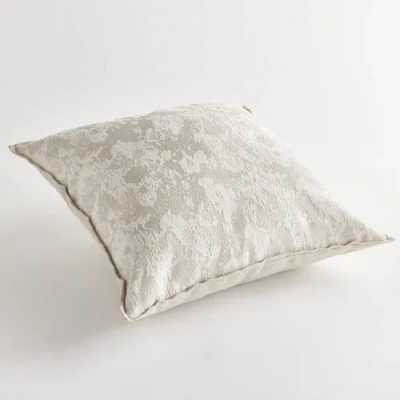 Napa Home & Garden Sofia Square Indoor Or Outdoor Throw Pillow, 24" X 24" In Gray