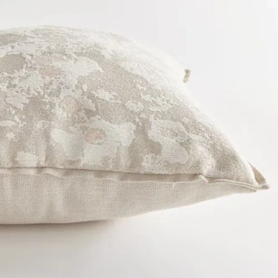 Napa Home & Garden Sofia Square Indoor Or Outdoor Throw Pillow, 24" X 24" In Gray