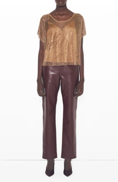 As By Df Nadine Top In Gold