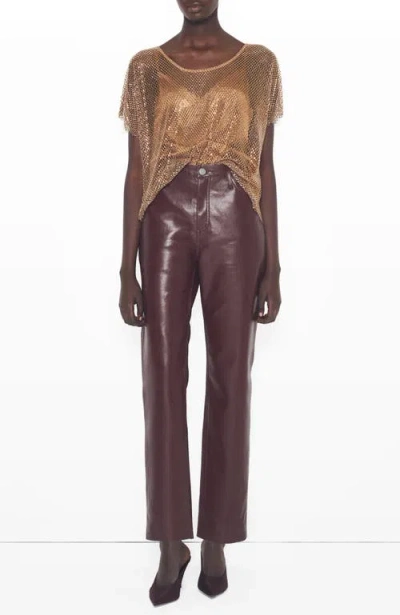 As By Df Nadine Top In Gold