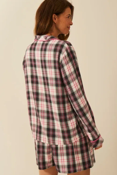 Stripe & Stare Ecovero Pyjama Top In Multi