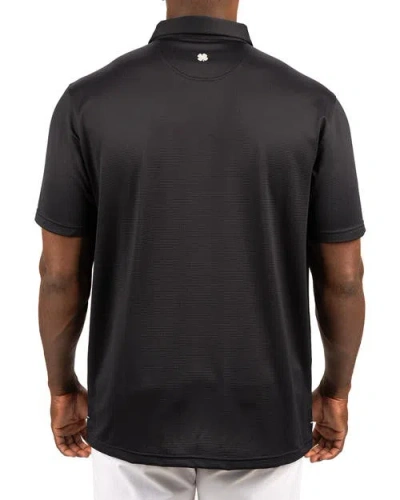 Black Clover Crockett Polo In Black