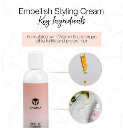Calista Embellish Styling Cream In Transparent