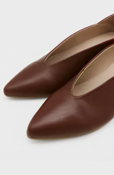 Stivali New York Louvre Slip On Loafers In Brown