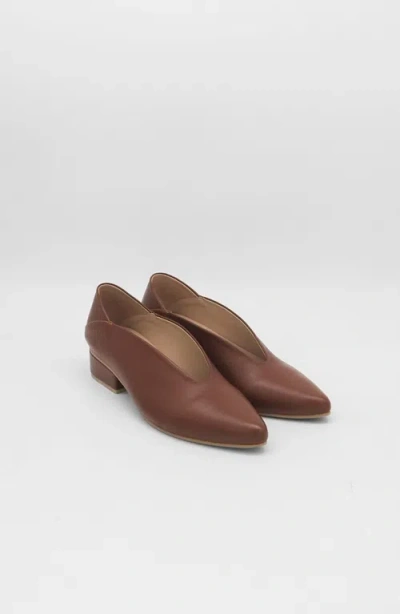 Stivali New York Louvre Slip On Loafers In Brown