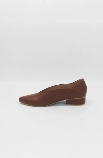 Stivali New York Louvre Slip On Loafers In Brown