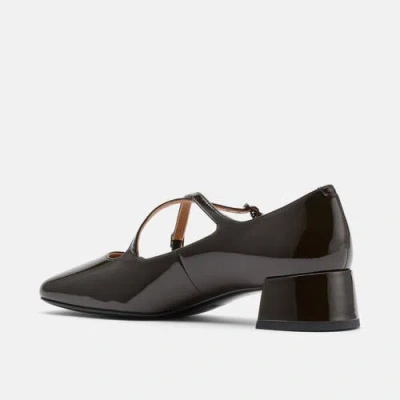 Marc Nolan Ruby Patent Leather Mary Jane Block Heels In Green