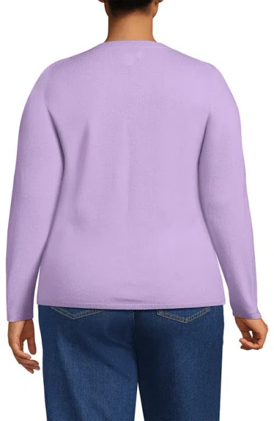Lands' End Cashmere Sweater In Multi