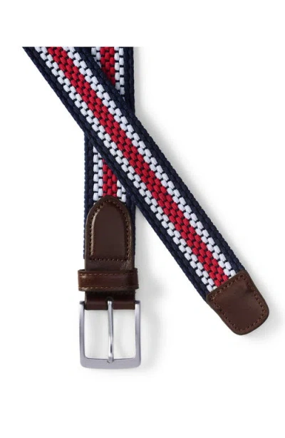 Lands' End Elastic Braid Belt In Multi
