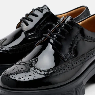 Marc Nolan Ms. Alexander Leather Lug Wingtip Derby In Multi