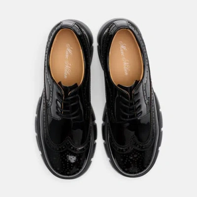 Marc Nolan Ms. Alexander Leather Lug Wingtip Derby In Multi