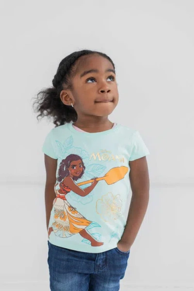 Disney Moana 3-pack T-shirts In Multi