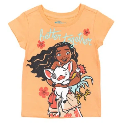 Disney Moana 3-pack T-shirts In Multi