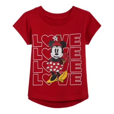 Disney Valentines Day T-shirt In Red