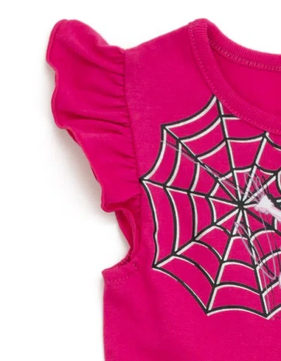 Marvel Spider-man Sleeveless Tulle Dress In Pink