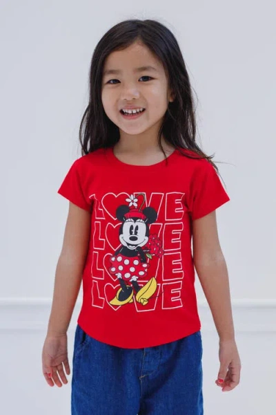 Disney Valentines Day T-shirt In Red