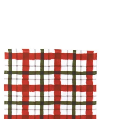 C & F Home C&f Home Cardinal Greenery & Plaid Printed Kitchen Towel Set Of 2 In Red