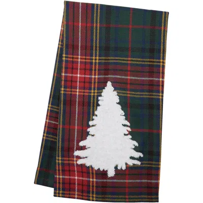 C & F Home C&f Home Green Lennox Tree Towel In Multi