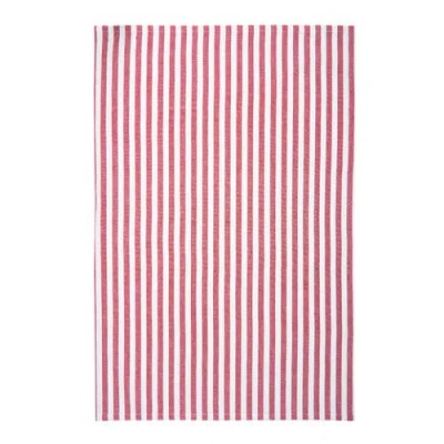 C & F Home C&f Home Candy Cane Stripe Towel In Red