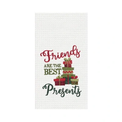 C & F Home C&f Home Friends Make The Best Presents Towel In White