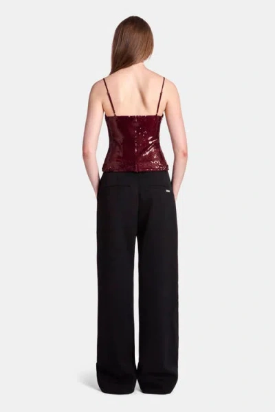 Kate Barton Sequin Column Tank In Multi