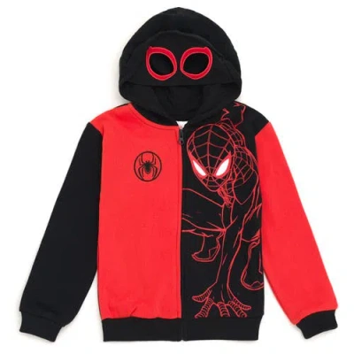 Marvel Cosplay Zip-up Hoodie In Red