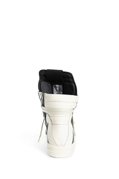 Rick Owens Geobasket High-top Leather Sneakers