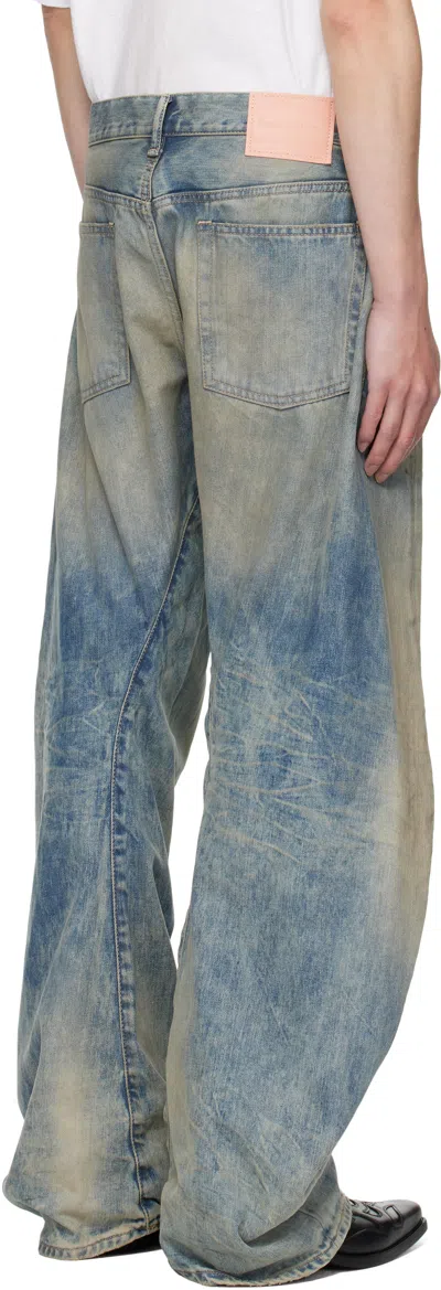 Acne Studios Blue 2006m Goldmine Jeans In Multi