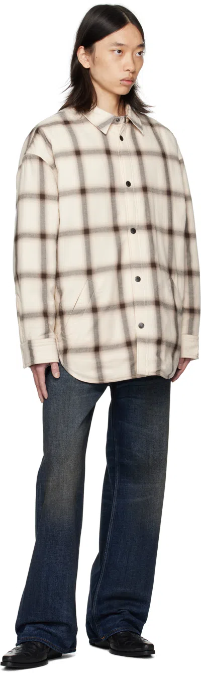 Acne Studios Navy 2021m Yoyogi Jeans In Animal Print