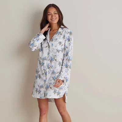 The Company Store Printed Women's Nightshirt In Multi
