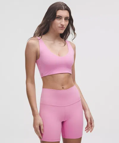 Lululemon Bend This Scoop And Square Bra