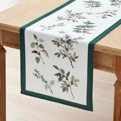 The Company Store Seasonal Printed Table Runner In Multi