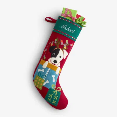 The Company Store Holiday Felt Stocking In Multi