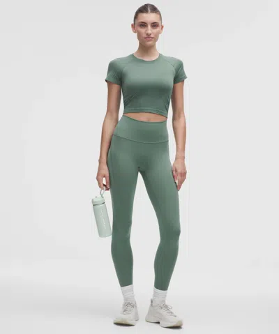 Lululemon Swiftly Tech Cropped Short-sleeve Shirt 2.0