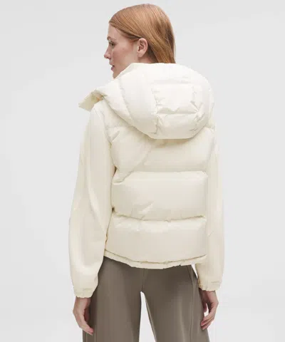 Lululemon Wunder Puff 600-down-fill Cropped Vest