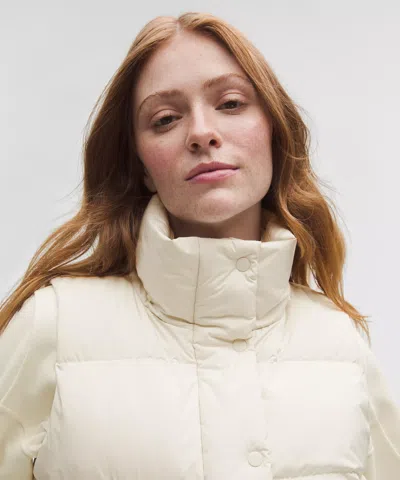Lululemon Wunder Puff 600-down-fill Cropped Vest