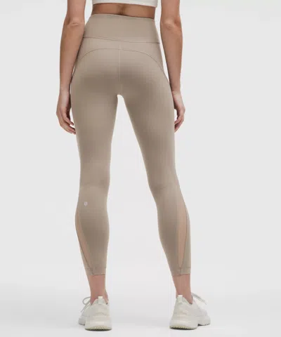 Lululemon Wunder Train Mesh Panel High-rise Tight 25"