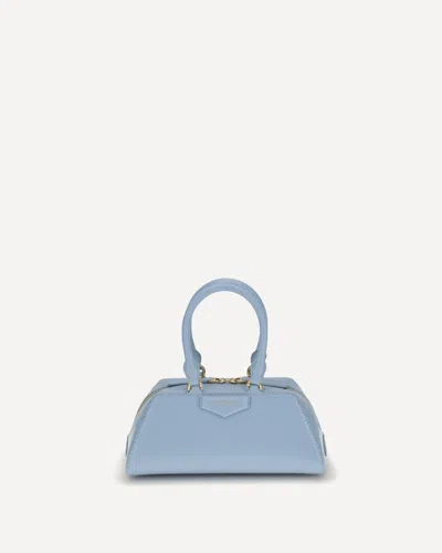 Givenchy Antigona Mini Top-handle Bag In Box Leather In Blue