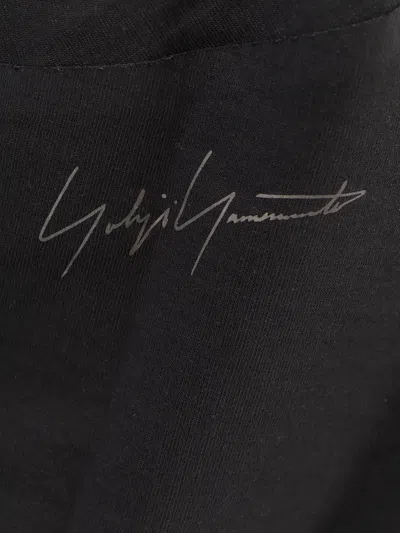 Y-3 W Run Ls Techical Fabric T-shirt In Black