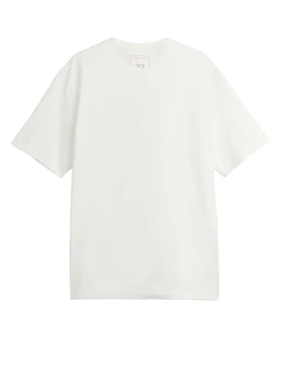 Y-3 Regular Short Sleeve Tee In White