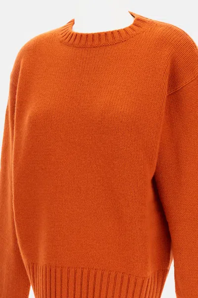 Extreme Cashmere Oldie Pullover In Orange